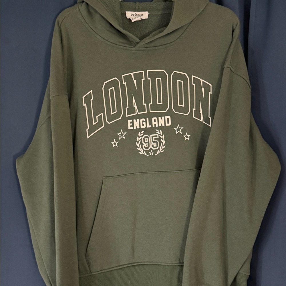 Refuge Athletics Green Hoodie